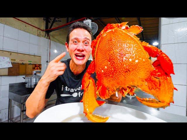 Philippines STREET FOOD Heaven in Zamboanga City!!  Huge Spanner Crab!!