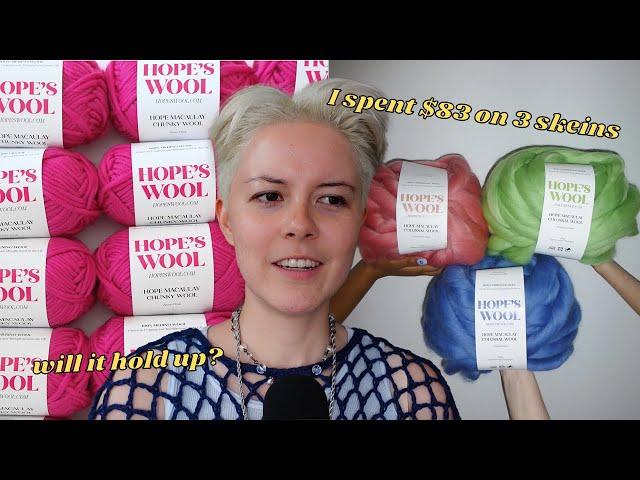 I tried Hope Macaulay's yarn and I'm not impressed ... | Hope's Wool Review