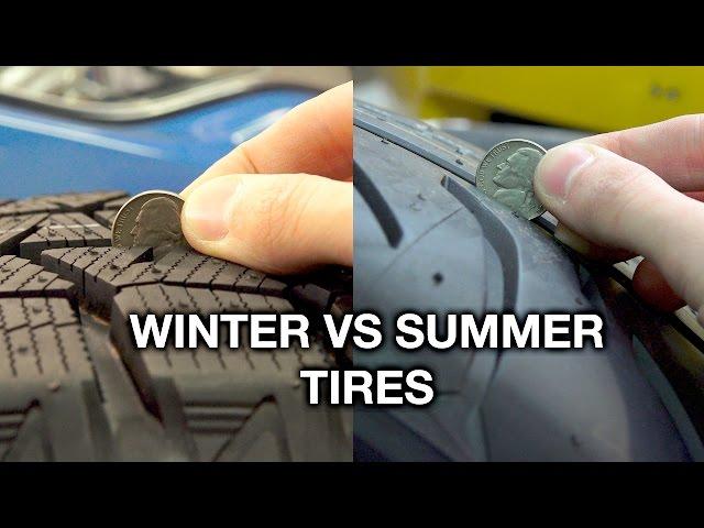 Winter vs Summer Tires - What's The Difference?