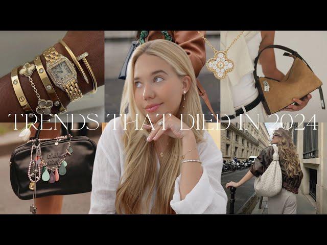 The Luxury Trends That Died In 2024 & What Is Trendy Now!