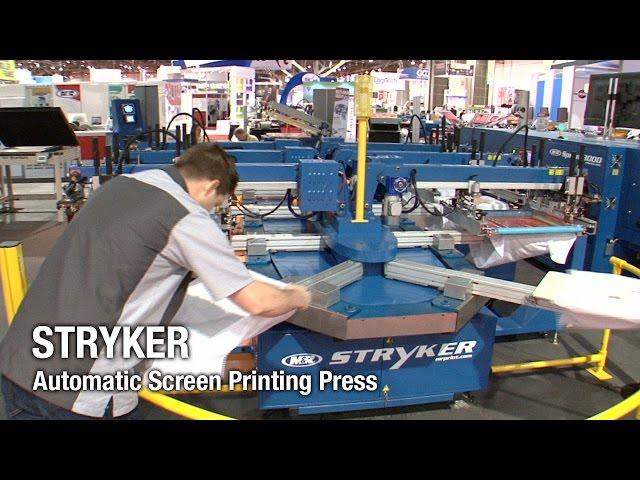 Stryker - Automatic Screen Printing Press - M&R Screen Printing