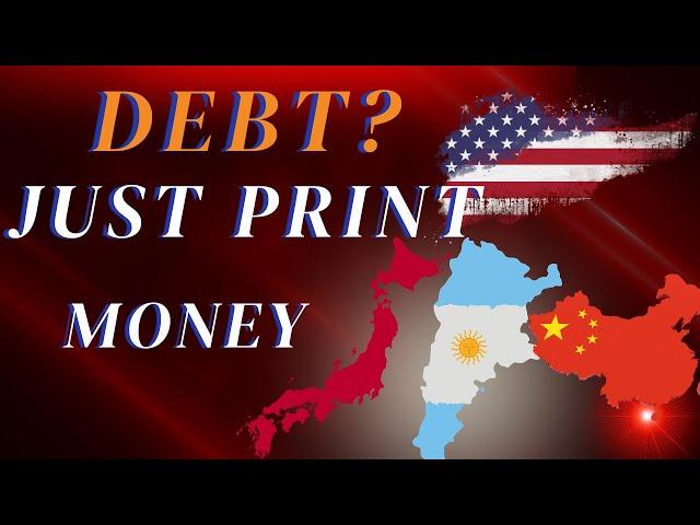 USA national debt fear of inflation and the danger of hyperinflation.