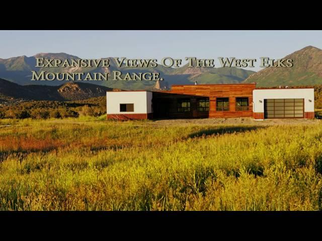 Crawford, CO Rustic Modern Home & Horse Property For Sale HD