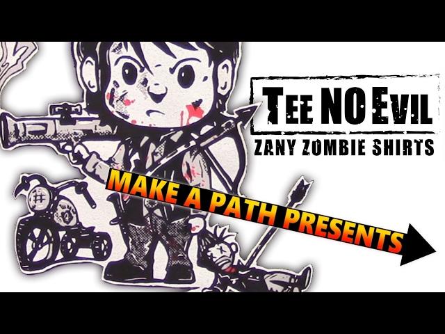 AWESOME "TEE NO EVIL" SHIRTS | RICK vs NEGAN & RPG Daryl | MAPP Mail #36