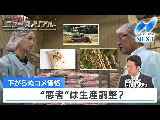 下がらぬコメ価格 “悪者”は生産調整？【NIKKEI NEWS NEXT】