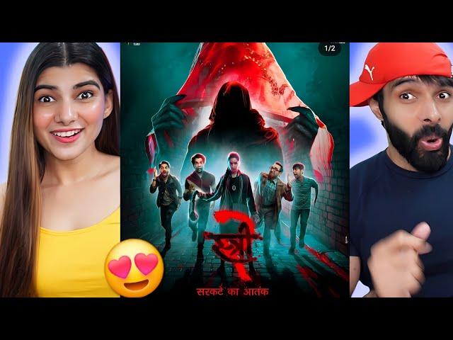 Stree 2 Trailer Reaction | Shraddha K | Rajkummar R | Pankaj T | Deepak Ahlawat