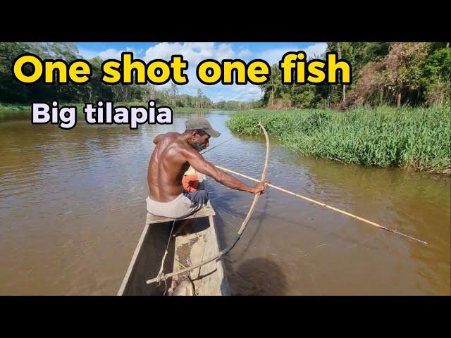 Amazing fish archery skills || Keterampilan memanah ikan yang luar biasa