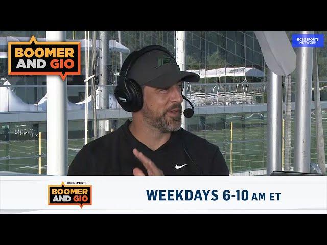 Aaron Rodgers joins the program | Boomer and Gio