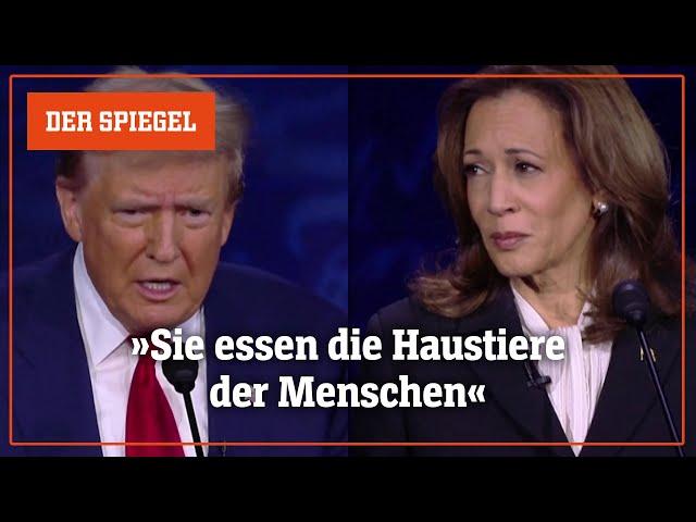 Highlights aus dem TV-Duell zur US-Wahl | DER SPIEGEL