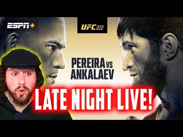 UFC 313 Predictions & Betting Breakdown - Late Night Live Pereira vs Ankalaev