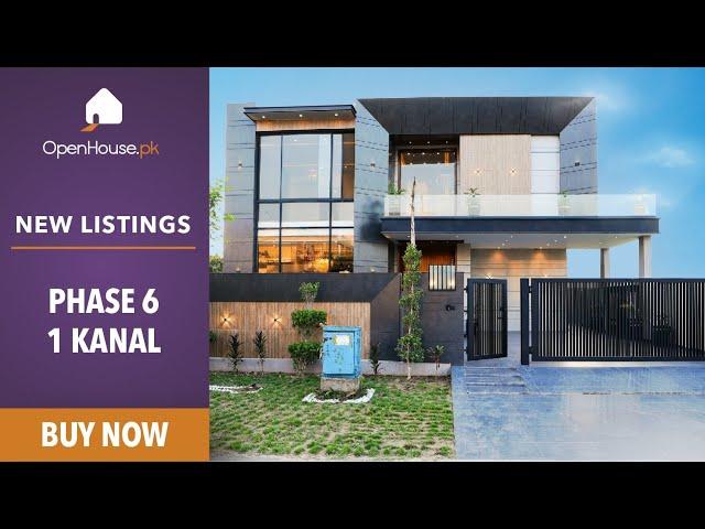 DHA Phase 7 - Modern Straight-Line Elegance | Cinematic Tour of a Stunning 1 Kanal Home