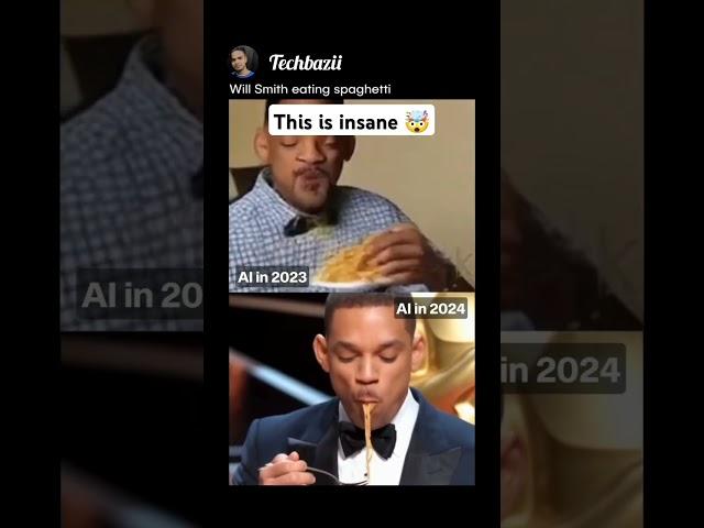 AI Evolution: Will Smith Eating Noodles | 2023 vs 2024 AI Comparison
