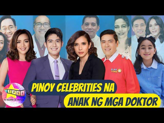 Pinoy Celebrities na Anak ng mga Doktor