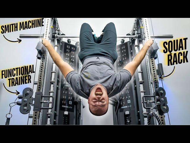 Smith Machine/Functional Trainer/Squat Rack 3-In-1...ForceUSA G15 Review!