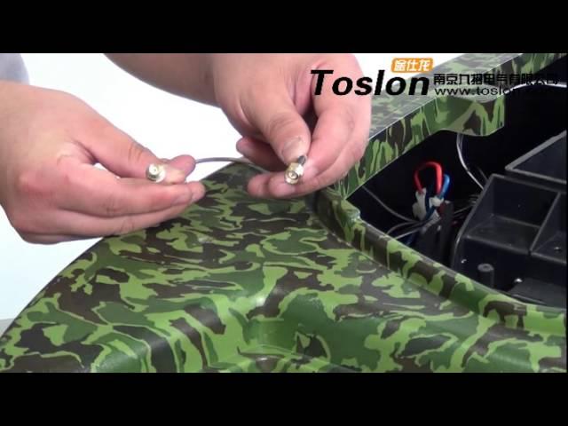 Toslon TF640: 2 2 GPS Antenna mounting