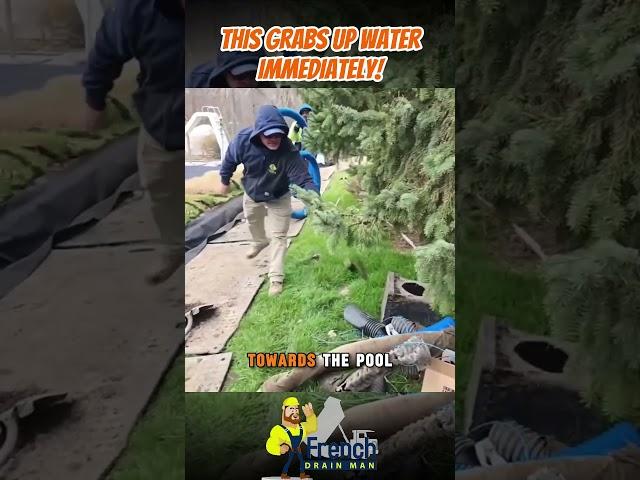 The Perfect Storm Solution? Berm, Yard Drain, French Drain Combo