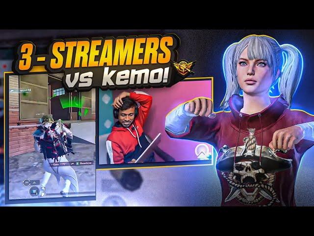 KemO Amazed 3 STREAMERS WITH 1V4 On Their LIVESTREAM!