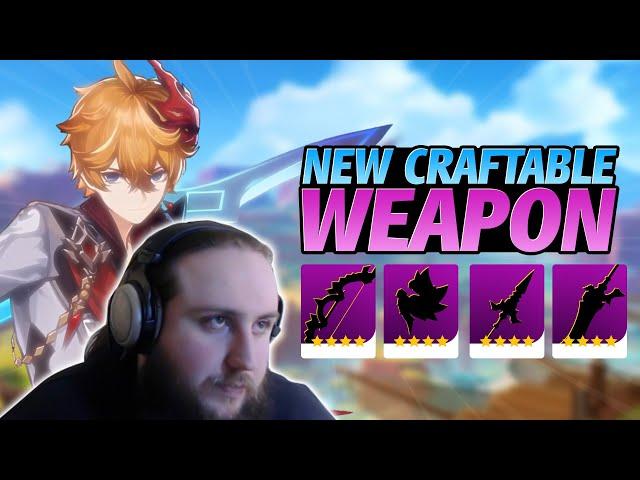 Thoughts about the New Craftable Weapons