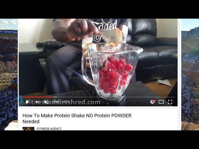 Tyrone At Fitness Addict Shows Protein Shakes Are A Waste Of Money!