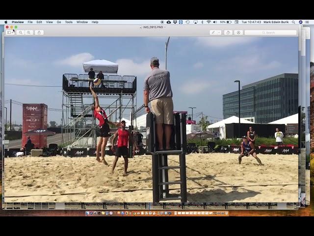 Beach Volleyball Setting; How far from the net is the perfect set?