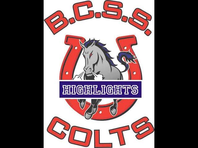 BCSS COLTS SV - Colin Brazier WR - TOUCHDOWN