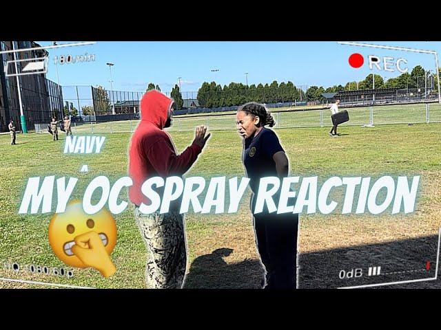 OC SPRAY REACTION/ VLOG