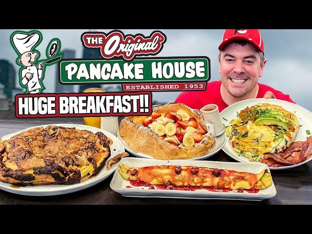 Chicago's Biggest Breakfast Challenge at The Original Pancake House!!