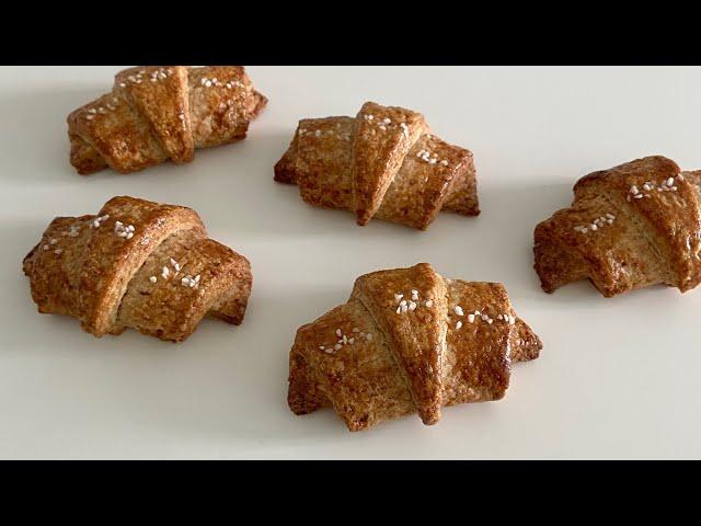 2023 유행은 크루아상 스콘이 책임질게요! 소금 통밀 크루아상 스콘과 5가지 맛 변형법 Croissant-shaped scones