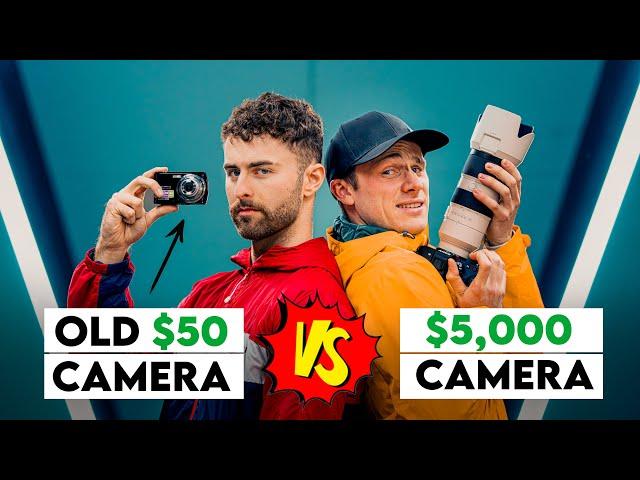 $50 Camera VS $5000 Camera Who Will Win? | Sony A7RV & Pentax E80