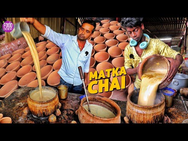 India's most amazing Matka Chai for Rs 10 | Bakhtiarpur Sawach Bihar Chai | Indian Street Food