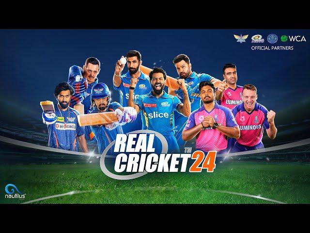 Update is live : Real Cricket 24 NEW Update! 100+ Official Players & IPL Teams Unlocked: MI, LSG, RR