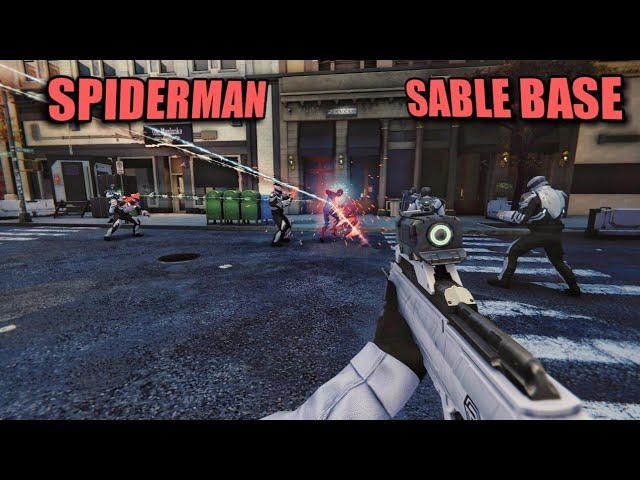Marvel's Spider-Man|Sable Base Takedown (No Commentary)