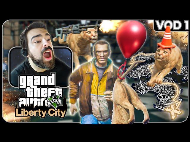 Can Niko Bellic Cross GTA 5's Liberty City Overrun By Cougars?