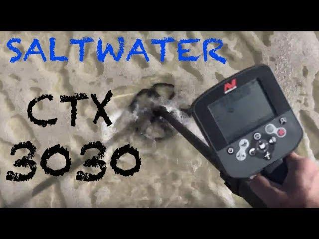 Crescent Beach Metal Detecting with the Minelab CTX-3030 in Saltwater