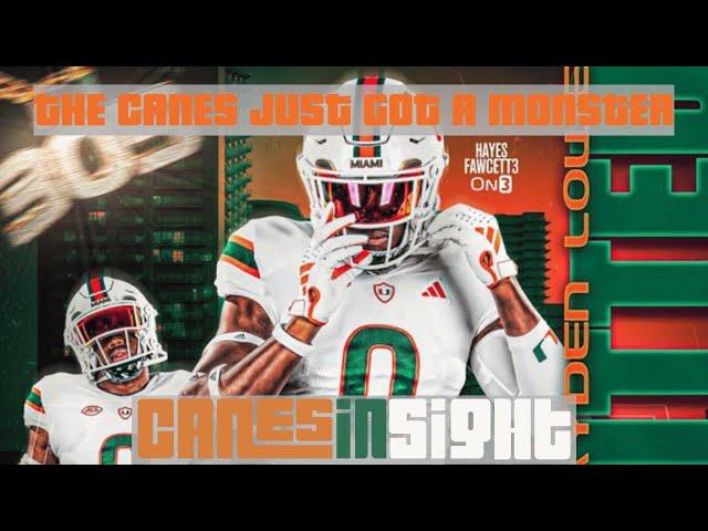 REACTION to Hayden Lowe to Miami! | Canes FLIP one of the BEST DEFENSIVE prospects in the Country!