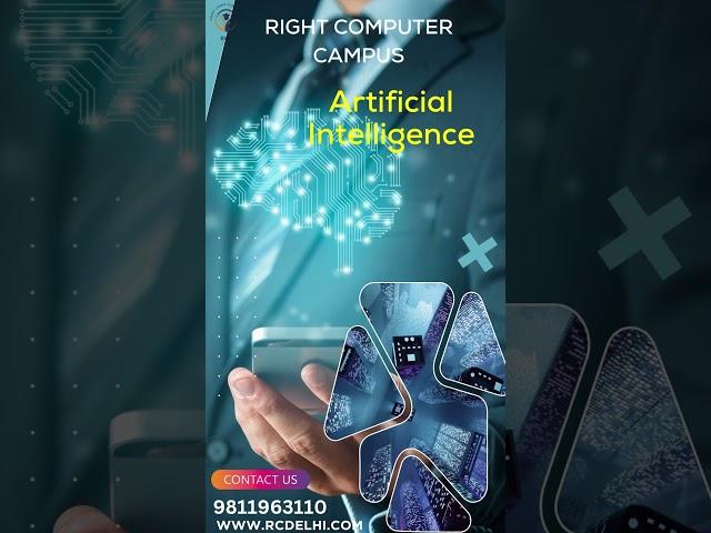 Learn Artificial intelligence with Right Computer Campus moti Nagar #shorts #rcc