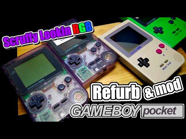 Gameboy pocket refurb & mod