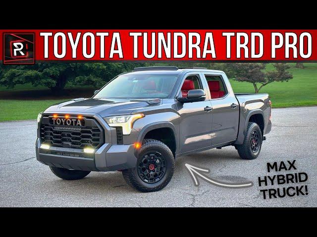 The 2024 Toyota Tundra TRD Pro Is A Likably Flawed Electrified Go-Anywhere Truck