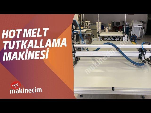 Hot Melt Tutkallama Makinesi | İnşaat Makinaları | makinecim.com