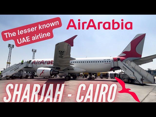 Low cost with free meals?! | Air Arabia Economy Class Trip Report | Sharjah - Cairo | Airbus A320