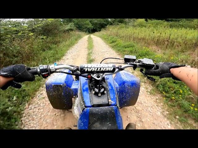 Is the Yamaha Banshee a good woods quad?