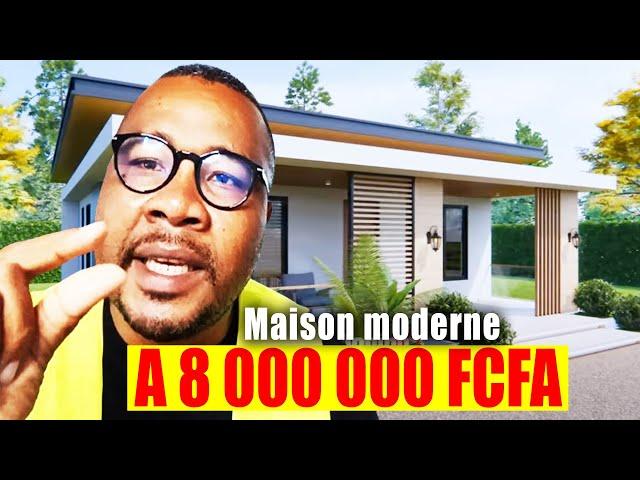 Etude de cas : Comment j’ai réussi à construire cette villa moderne avec 8 millions de Fcfa !