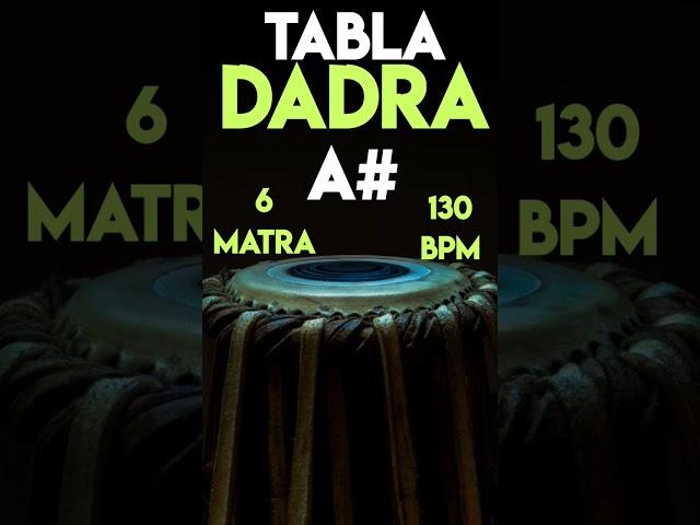 Dadra Tabla Taal | A# Scale | 130 Bpm | 6 Matra | #muzzico