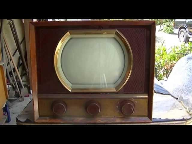 Vintage Television Assessment For Restoration Muntz M169