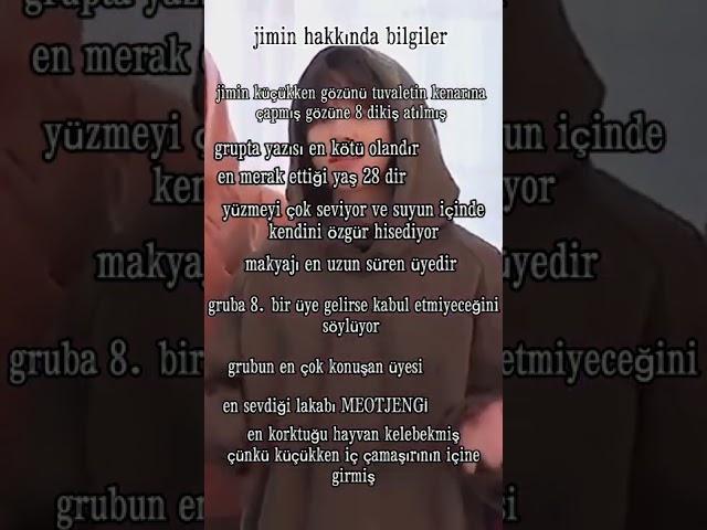 Jimin hakkında bilgiler