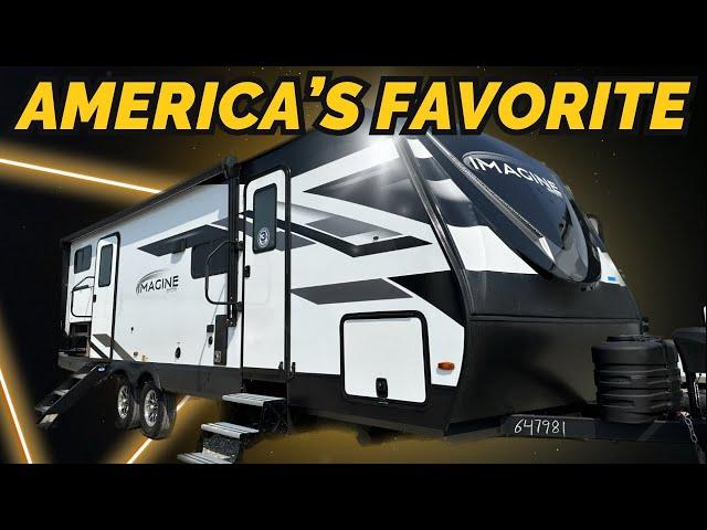 America's favorite family travel trailer RV is even better for 2024 | Grand Design Imagine 2800BH