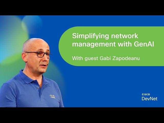 Simplifying network management with GenAI