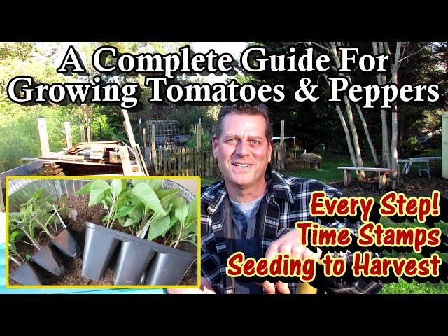 A Complete Guide for Growing Tomatoes & Peppers - Seed to Harvest: Every Step!/Table of Contents