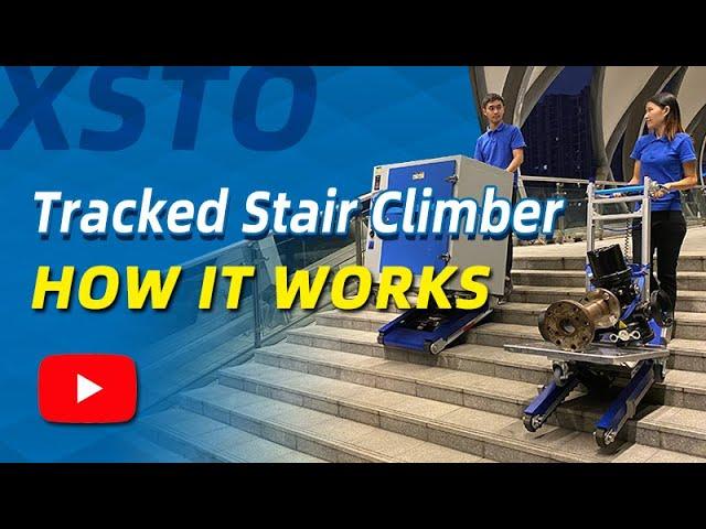 XSTO Tracked Stair Climber: How it Works