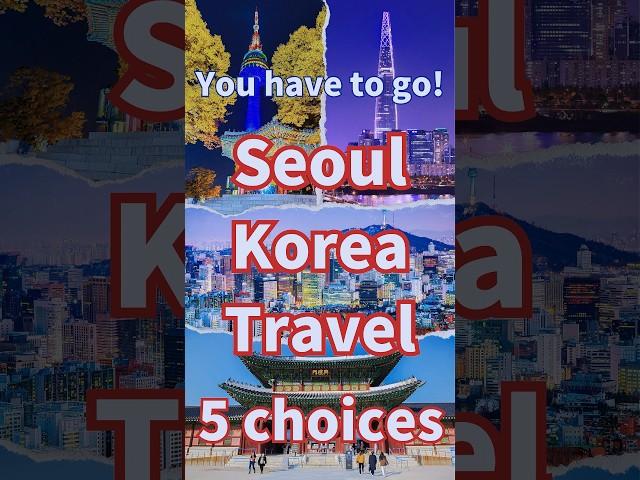 Seoul, Korea Travel Essentials: Top 5 Spots Popular Among Japanese #shorts